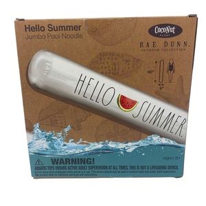 NEW Rae Dunn Hello Summer Jumbo Pool Noodle